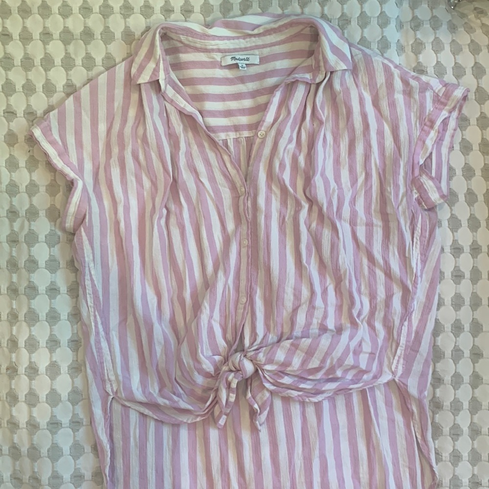 Madewell Striped Blouse